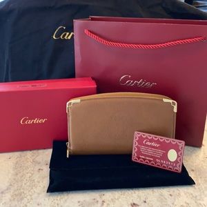CARTIER ZIP WALLET
